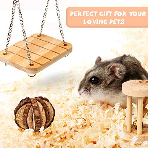 Labeol Rabbit Chew Toys 32 Pcs Timothy Hay Sticks Natural Small Animals Treat for Rabbits Guinea Pig Hamsters Chinchilla Rabbit Accessories Boredom Breaker