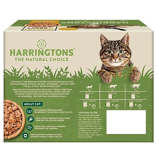 Harringtons Wet Cat Food Mixed in Jelly