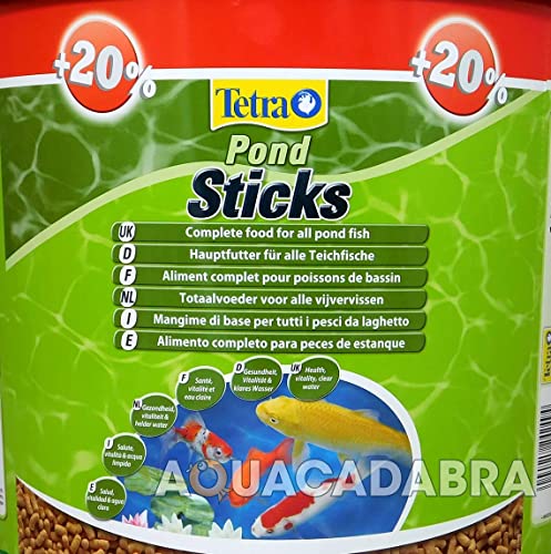 Tetra Pond Sticks, Complete Food for All Pond Fish for Health, Vitality and Clear Water