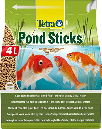 Tetra Pond Sticks, Complete Food for All Pond Fish for Health, Vitality and Clear Water