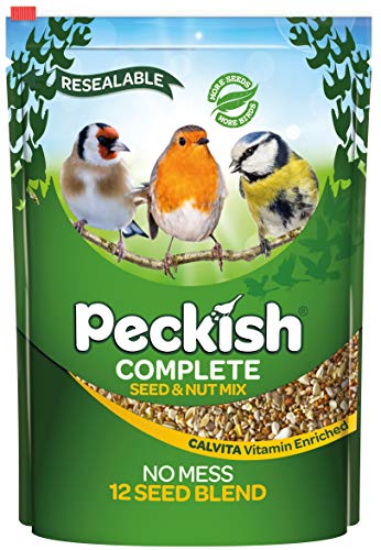 Peckish 60051246 Complete Seed and Nut No Mess Wild Bird Food Mix