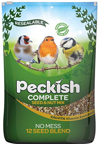 Peckish 60051246 Complete Seed and Nut No Mess Wild Bird Food Mix
