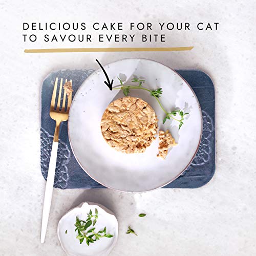 Gourmet Wet Cat Food Pouches in Gravy - Perle Chef's Collection 40 x 85g - Mix of Fish, Lamb, Duck, Turkey, Pet Food - Wet - Bulk Food, Cat Wet Food suitable for Adult and Senior Cats