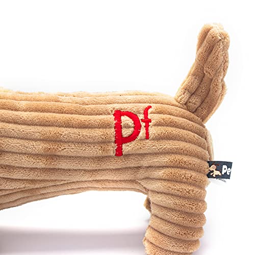 Petface (Little Petface) Freddi Cord, Plush Puppy Dog Toy