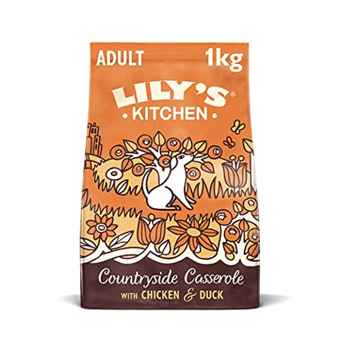 Lily's Kitchen Natural Adult Dry Dog Food Chicken & Duck Grain-Free Recipe