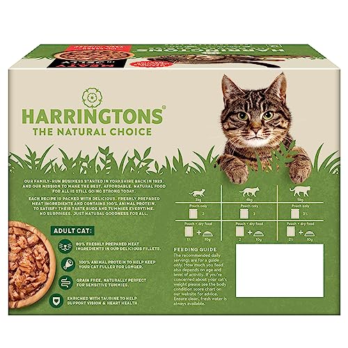 Harringtons Wet Cat Food Mixed in Jelly