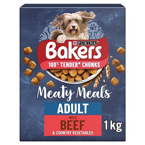 Bakers Adult Dry Dog Food Beef and Veg