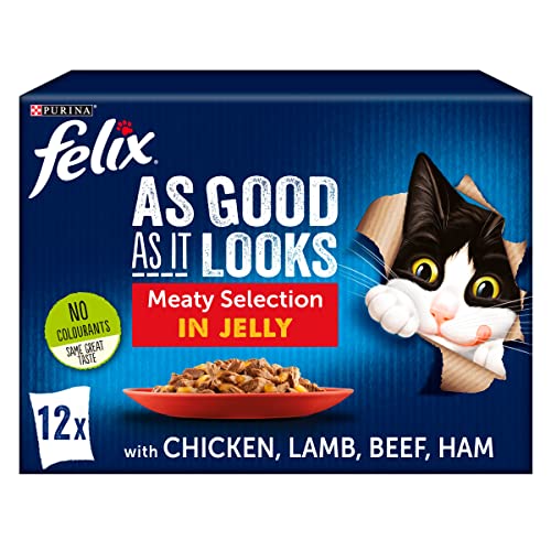 Felix Original 7+ Variety in Jelly Cat Food