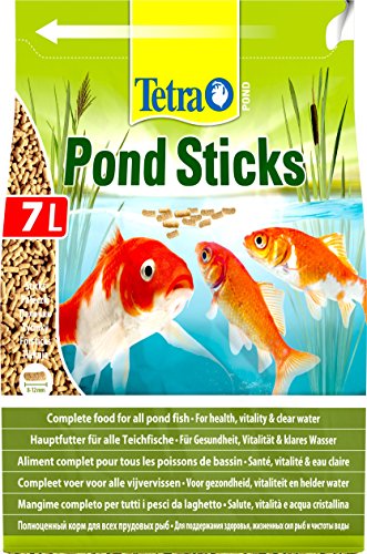 Tetra Pond Sticks, Complete Food for All Pond Fish for Health, Vitality and Clear Water