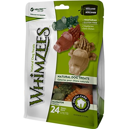 WHIMZEES By Wellness Variety Box, Mixed Shapes, Natural and Grain-Free Dog Chews, Dog Dental Sticks for Medium Breeds