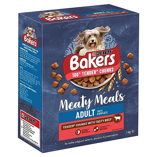 Bakers Adult Dry Dog Food Beef and Veg