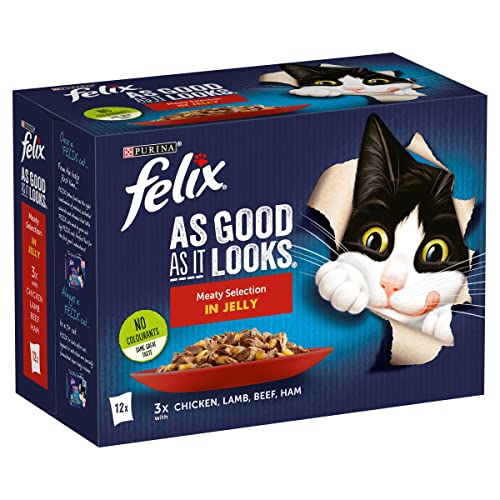 Felix Original 7+ Variety in Jelly Cat Food