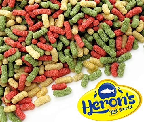 HERONS Pond Sticks Mix Ultralight 15L - Koi & Goldfish Food - Excellent Value - Complete Feed for all Pond Fish - Premium, Variety Pond Sticks