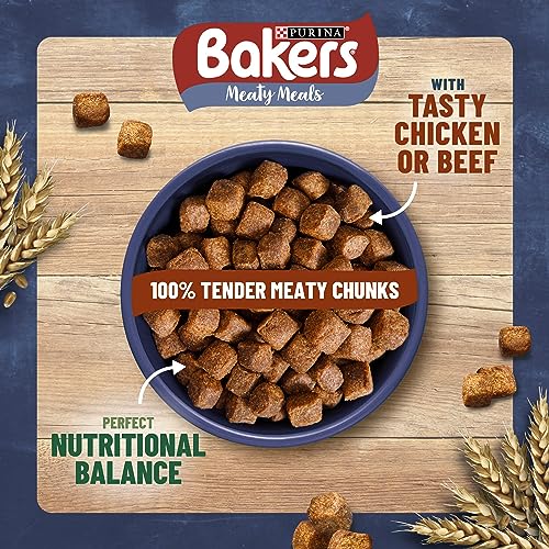 Bakers Adult Dry Dog Food Beef and Veg
