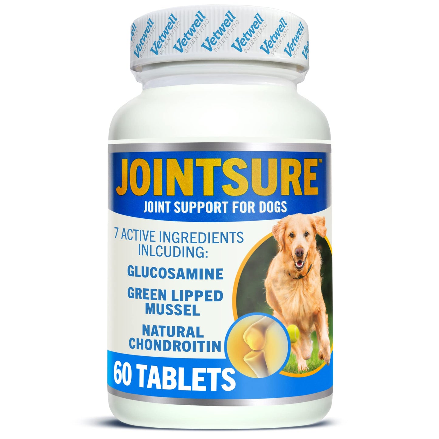 JOINTSURE Joint Support Supplements for Dogs – 300 Tabs, Aids Stiff Joints, Supports Joint Structure & Maintains Mobility in Adult/Senior Dogs | Advanced Formula Helps Arthritis Relief