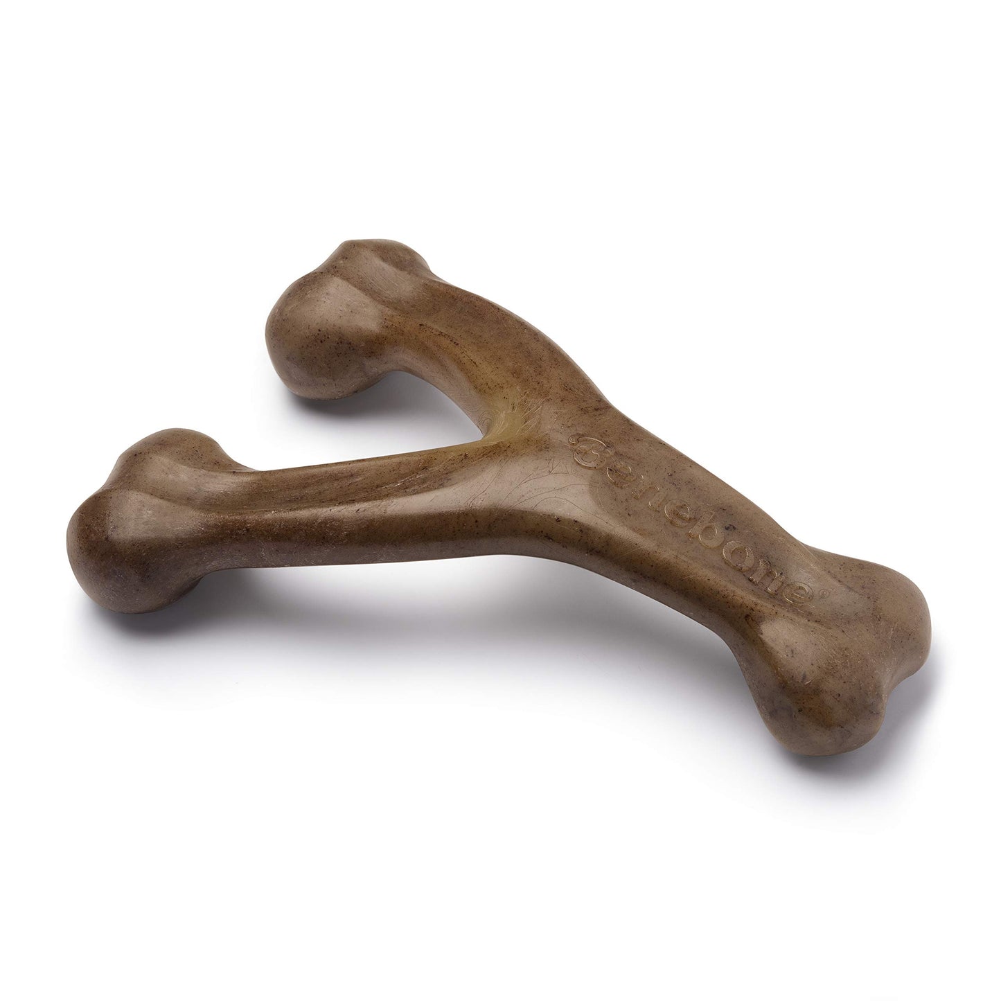 Benebone Indestructible Wishbone Dog Chew Toy for Aggressive Chewers, Long Lasting Tough Boredom Breaker for Dogs, Real Bacon Flavour, For Medium Dogs